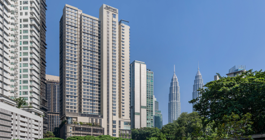 Enjoy a home-style living at Marriott Executive Apartments Kuala Lumpur.